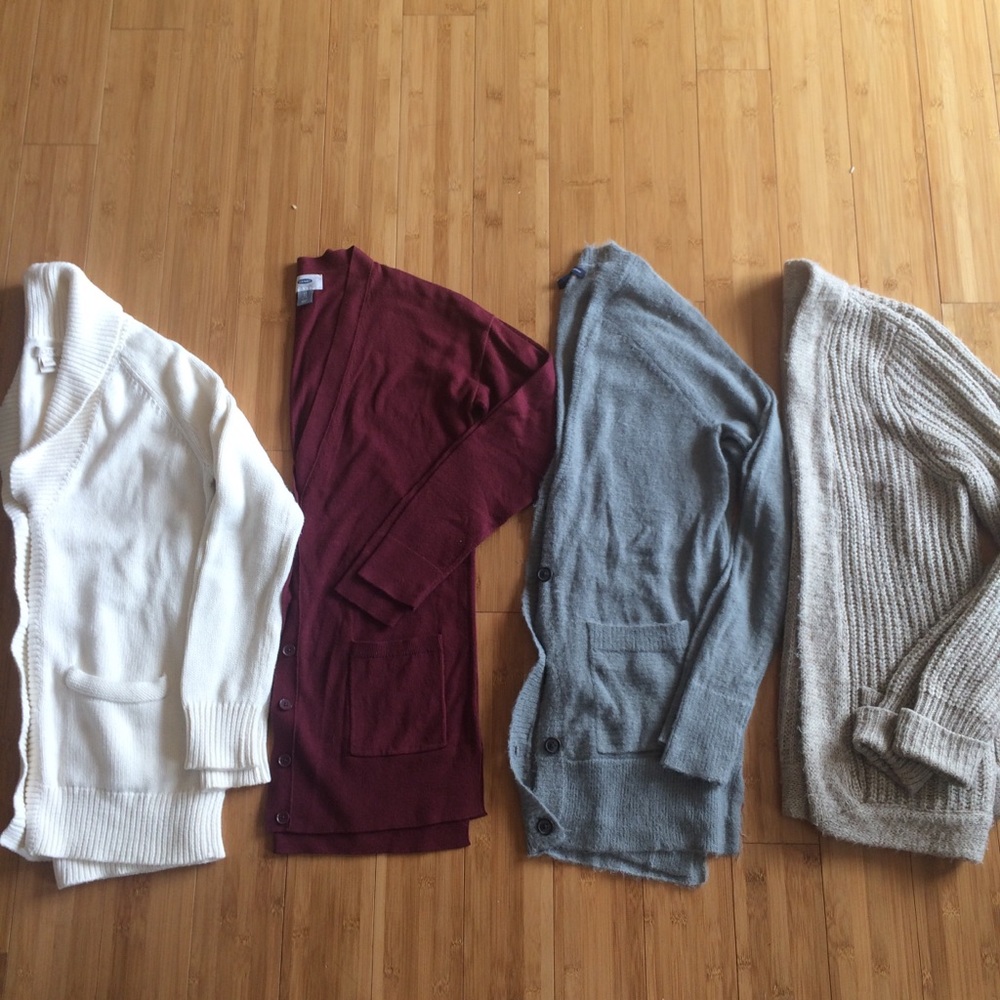 Fall cardigan lot